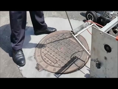 Wireless Control CCTV Pipeline Inspection Camera With Strong Cable And Light