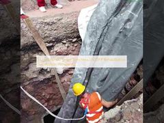 Huge DN2000 Sewer Trenchless UV CIPP Rehabilitation Successfully Completed