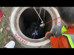 Wireless CCTV Pipe Crawler Drain Investigation Camera Tail Plug For Sewer Pipes Defects