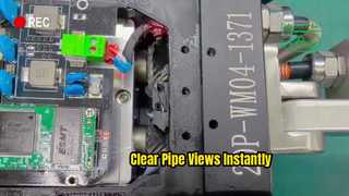 CCTV camera crawler for pipe inspection