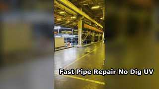 Trenchless Sewer Repair UV CIPP Lining 
