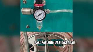 Portable UV CIPP Pipe Repair System DN100 to DN250