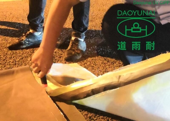 Underground UV Cured CIPP Equipment Cured Lining Fiberglass Saturated Resin Installation