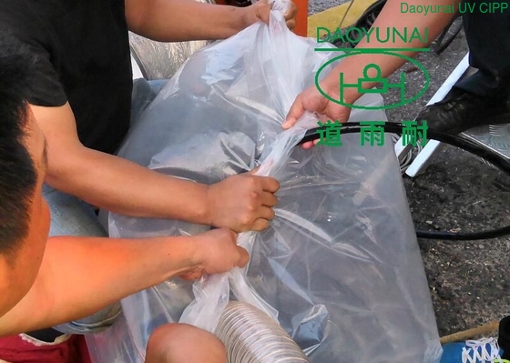 UV Sewer Lining Ultraviolet Curing Process Trenchless Water Line Repair Urban DN740