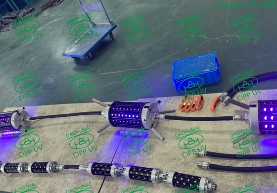 380V/50Hz UV Cured In Place Pipe Integral System For LED And Mercury Bulbs