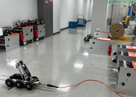 Wireless Control CCTV Pipeline Inspection Camera With Strong Cable And Light