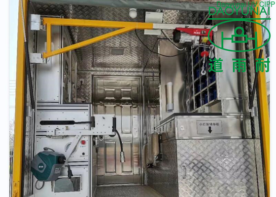 Sewers UV CIPP Equipment Pipe Relining Integrated Renovation Mobile System