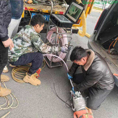 Trenchless Pipe Rehabilitation with Push-Rod LED UV CIPP Curing Equipment