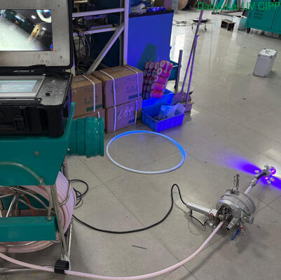 Portable Compact UV CIPP Curing Equipment with Interchangeable Light Heads for DN100-250 Pipe Repair